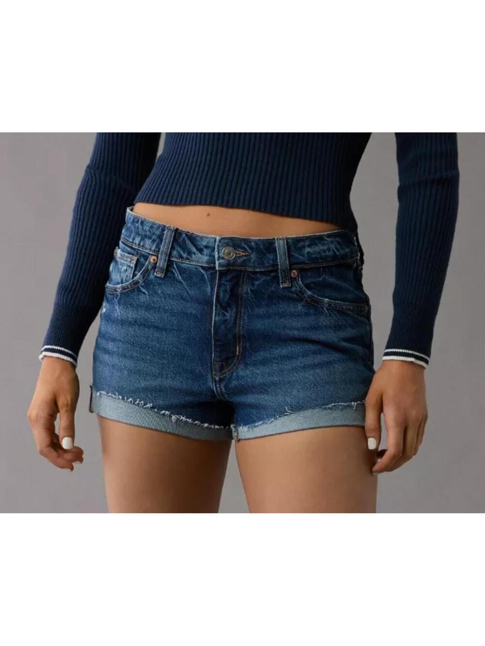 American Eagle Super Stretch Shorty Shorts - Women's 4